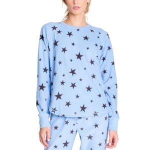 Insomniax Printed Long Sleeve Pajama Top.